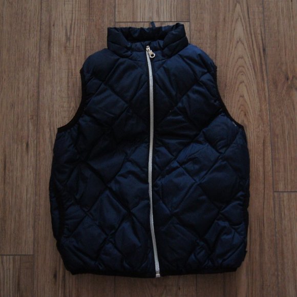 Boy's Goose Down Winter Puffer Vest - Picture 1 of 4